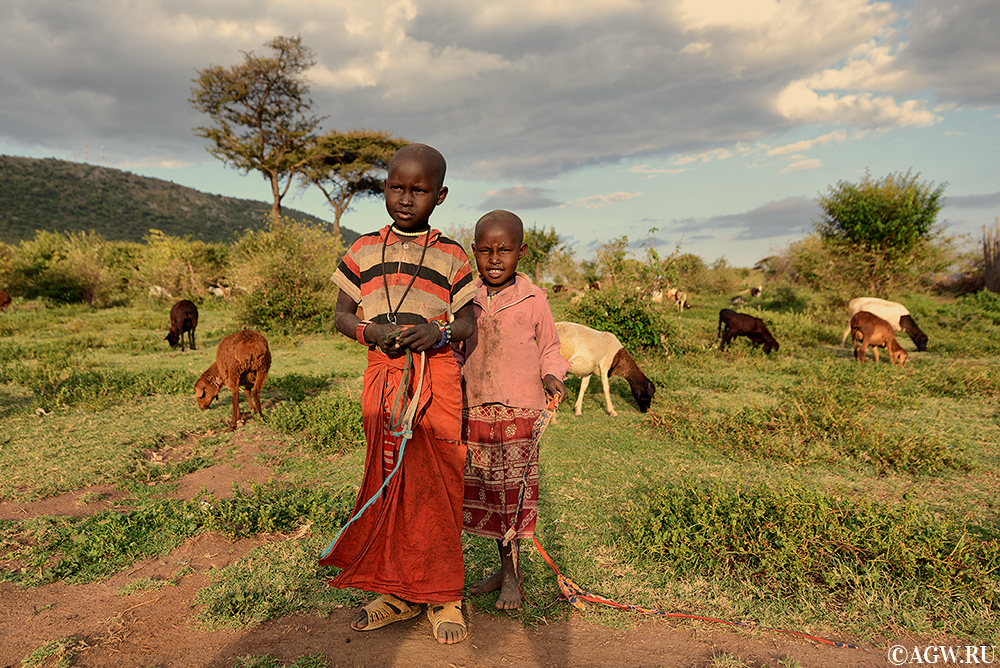 Постушки масаи