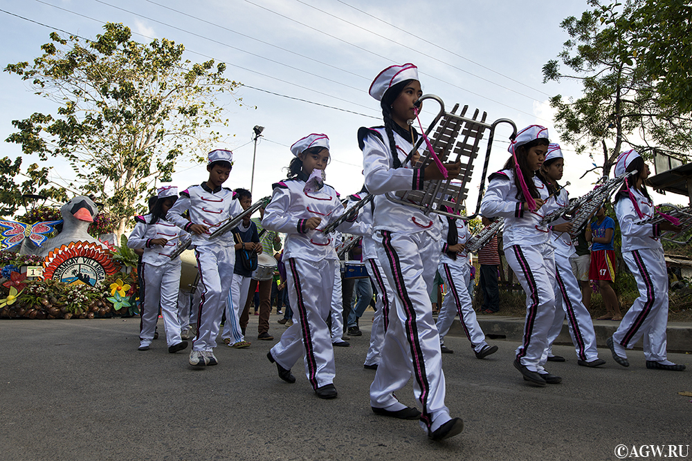Парад в честь 17-летия города Самала