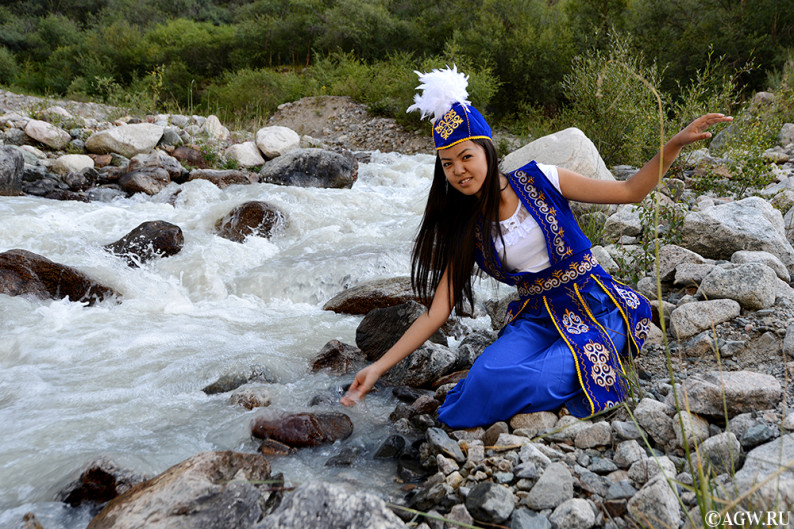Кыргызская красавица